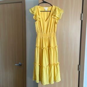 YELLOW Jessica Simpson Dress 🌻